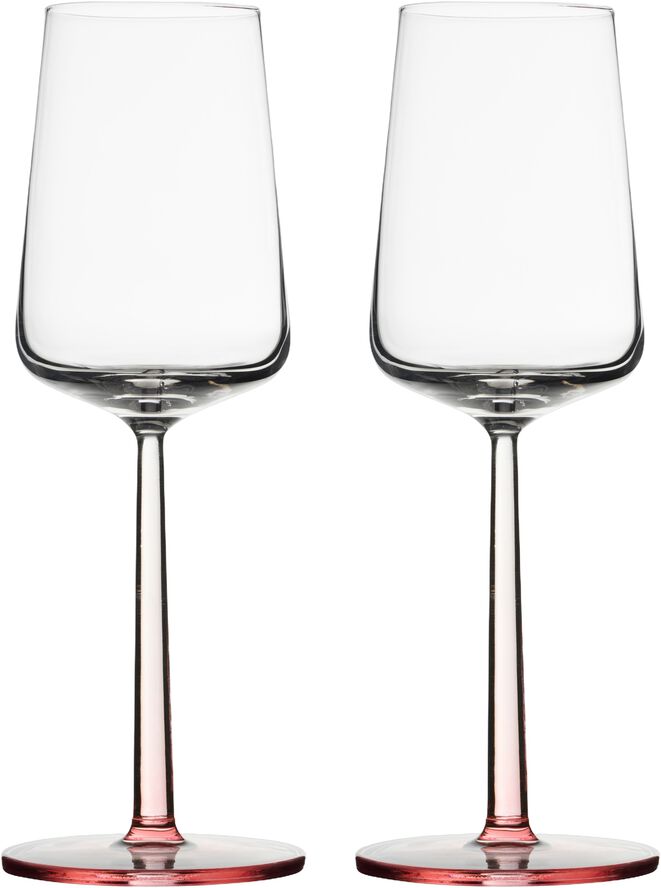 Essence hvidvinsglas 33cl rosa 2 stk.
