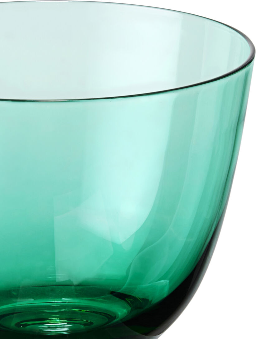 Flow Vandglas 35 cl emerald green