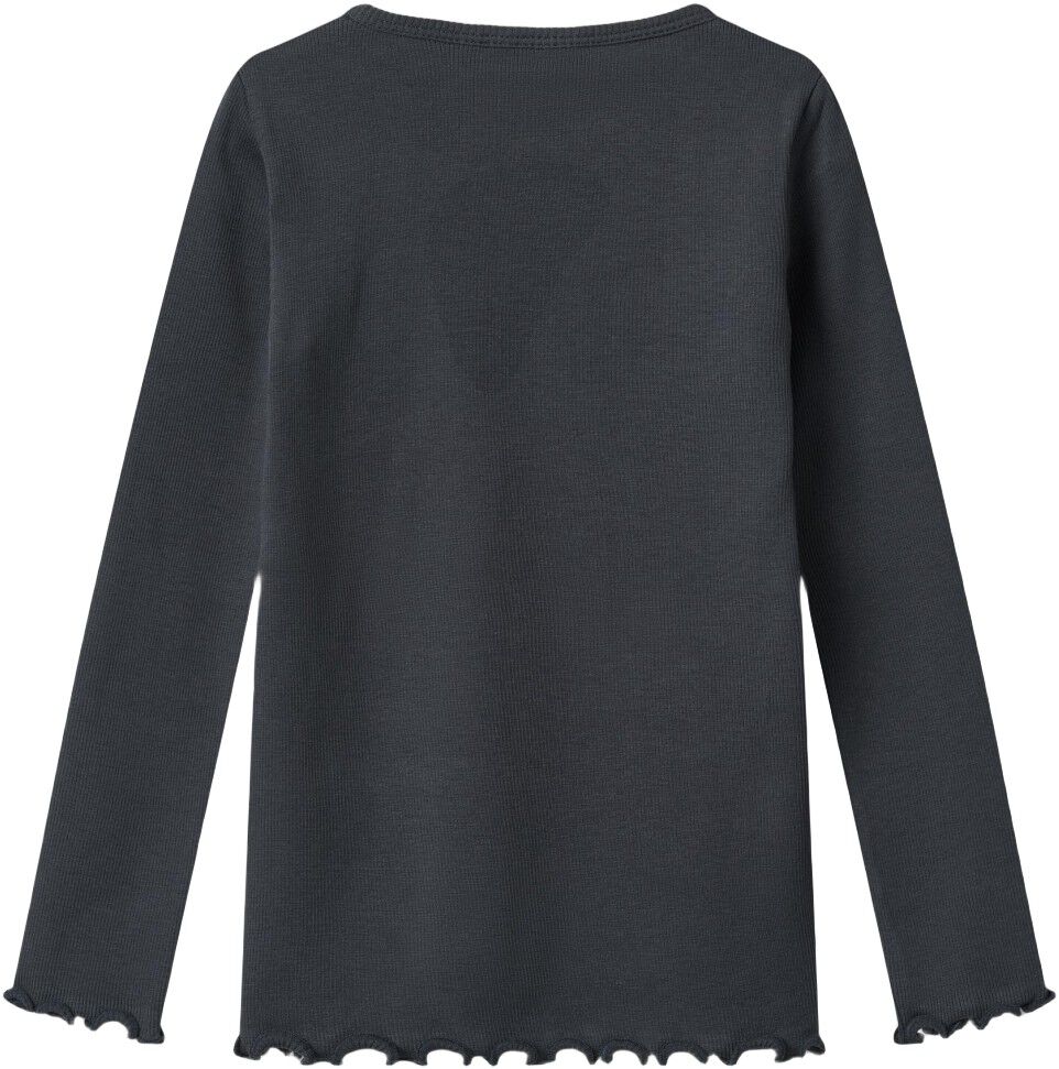 Lang&aelig;rmet Rib T-shirt Ida