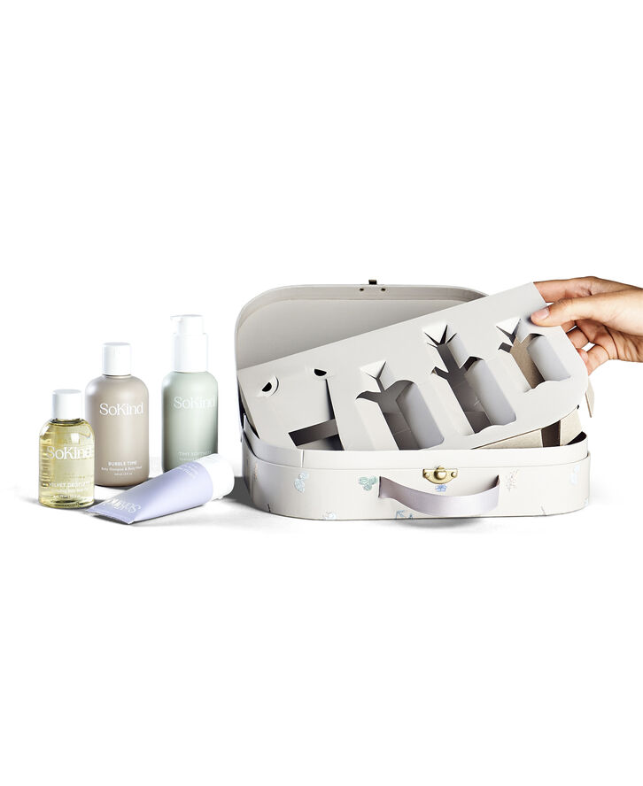 Dear Baby Skin Care Kit- Lækker kuffert med hudplejeprodukter til baby