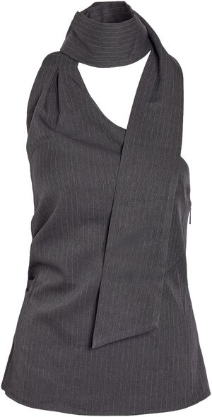 NMPINE ONE SHOULDER SCARF TOP