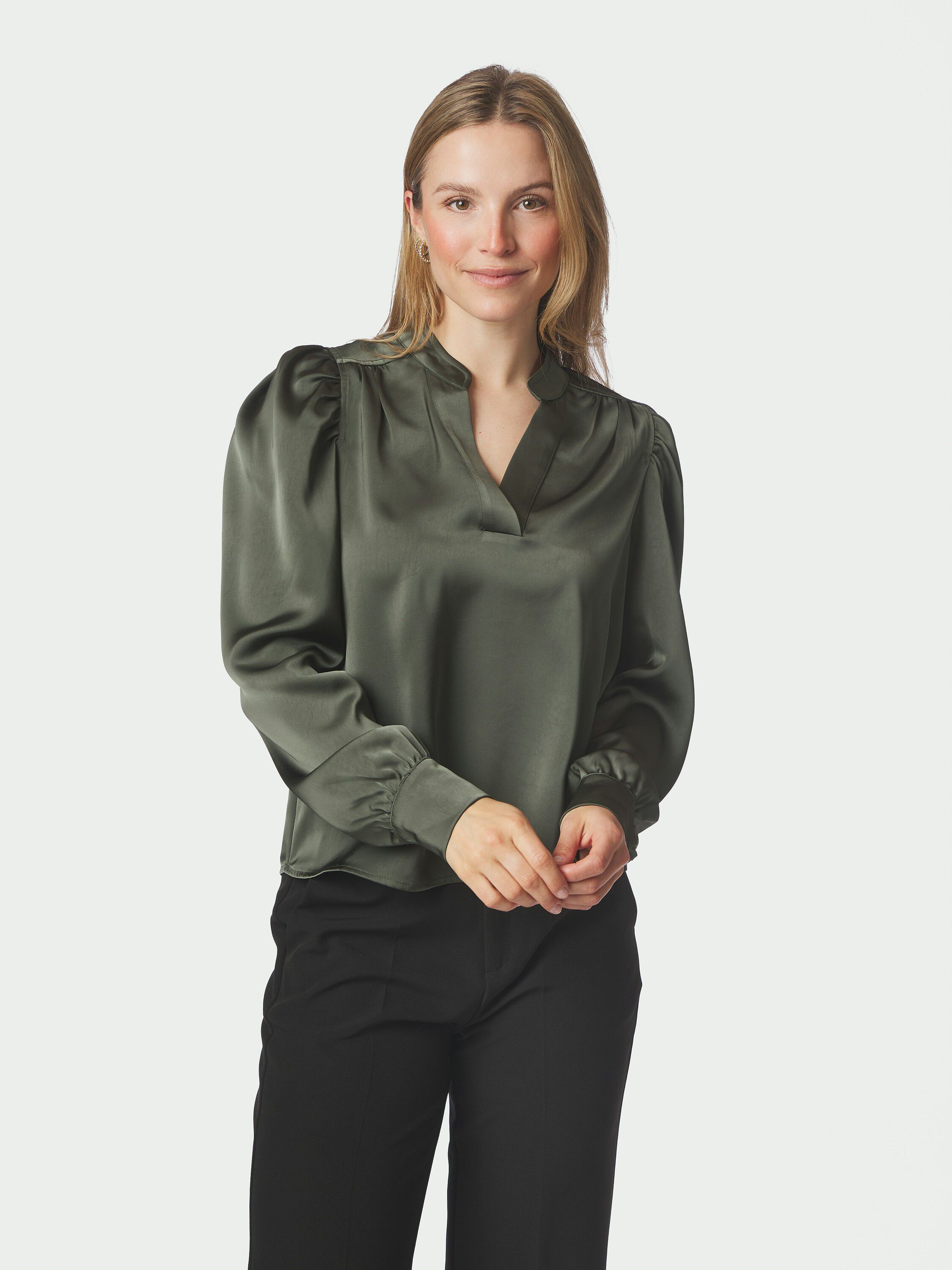 Rosslyn Heavy Sateen-blus