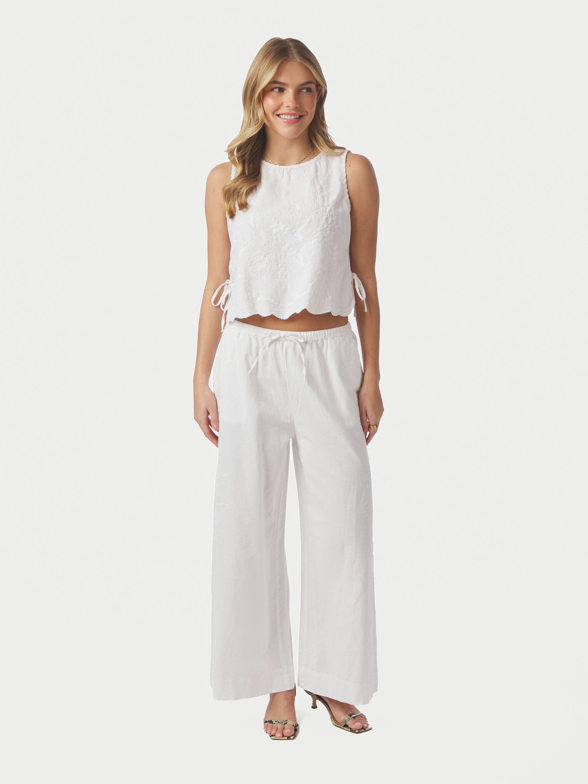 Heifa Embroidery Pants