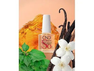 SolarOil Nail & Cuticle Care,Amber Woods, 15ml