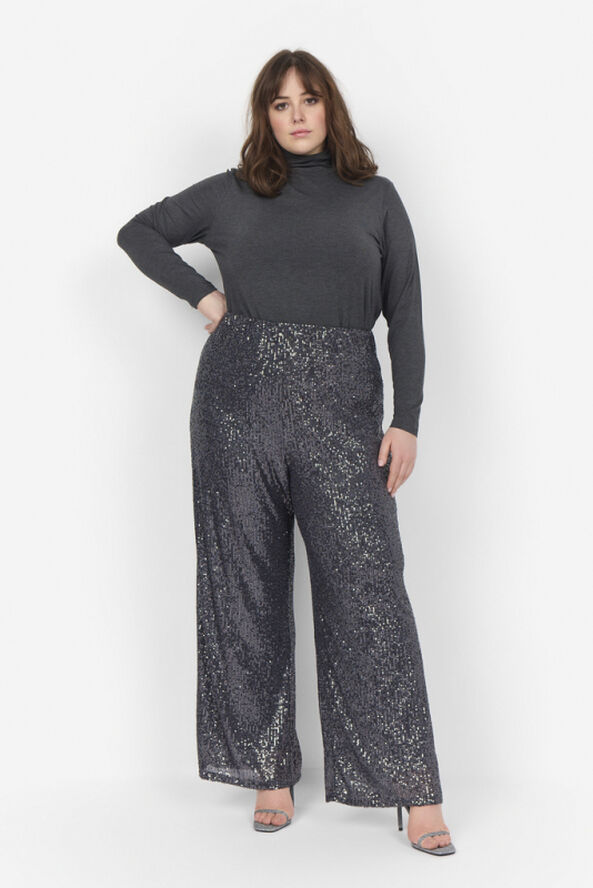 Curvy WA-KATHRINE 3 Bukser Mørk grå