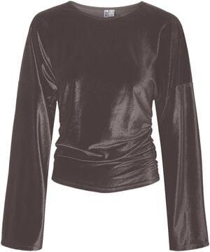 PCALLI LS VELVET TOP DM