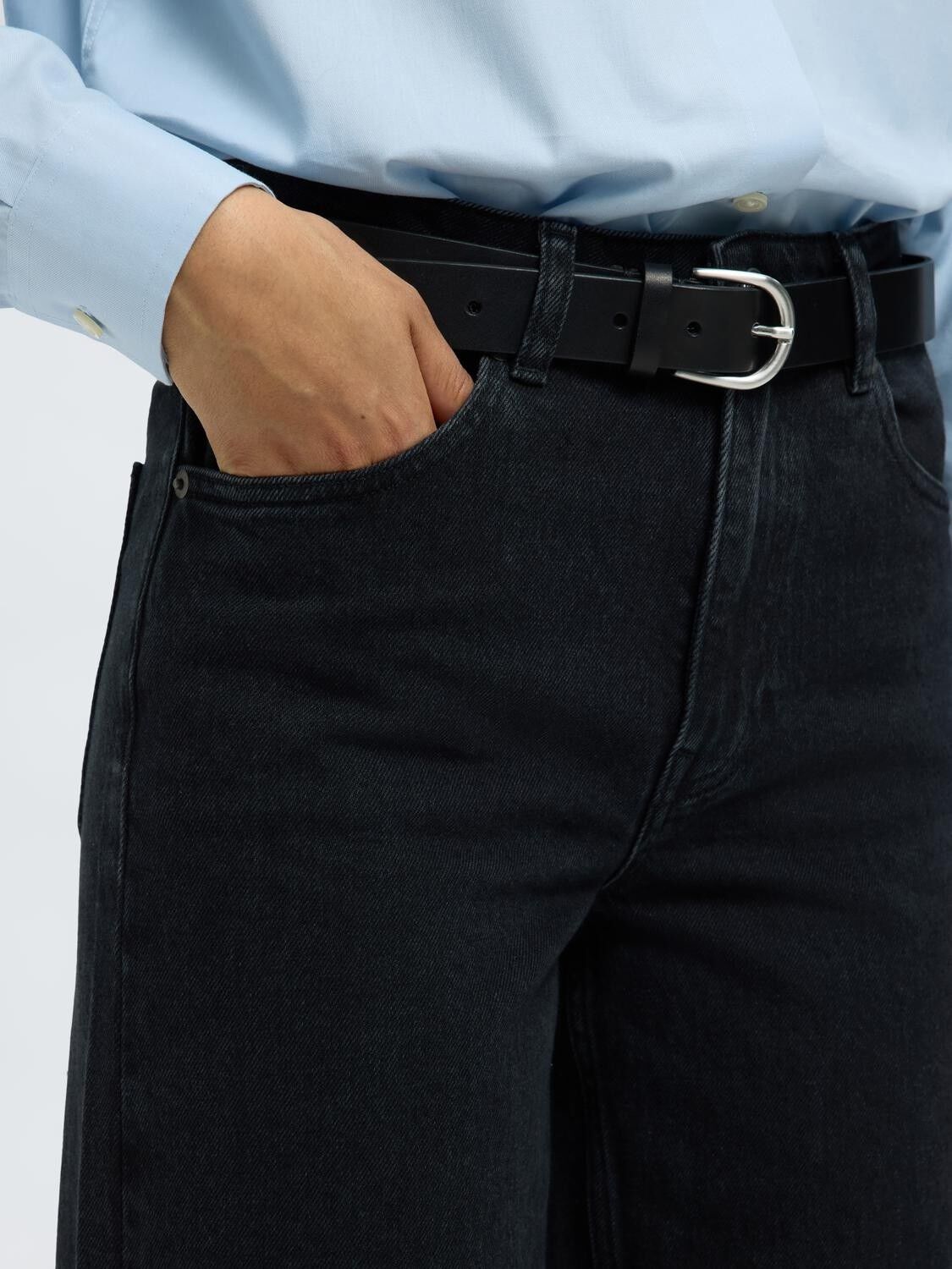 Slwwide Bea-Kori Hw Jeans Noos