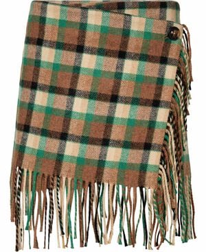 Rodebjer Aera Check Fringe