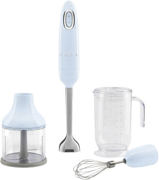 Smeg HBF03RDEU stavblender pastel bl&aring;