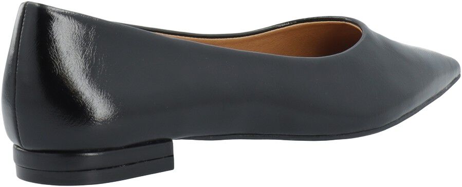 BIABARI Pointy Flat Faux Leather
