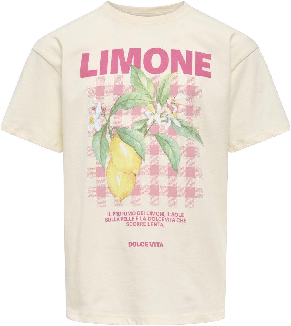 KOGCARINA LIFE SS LOOSE PRINTED TOP