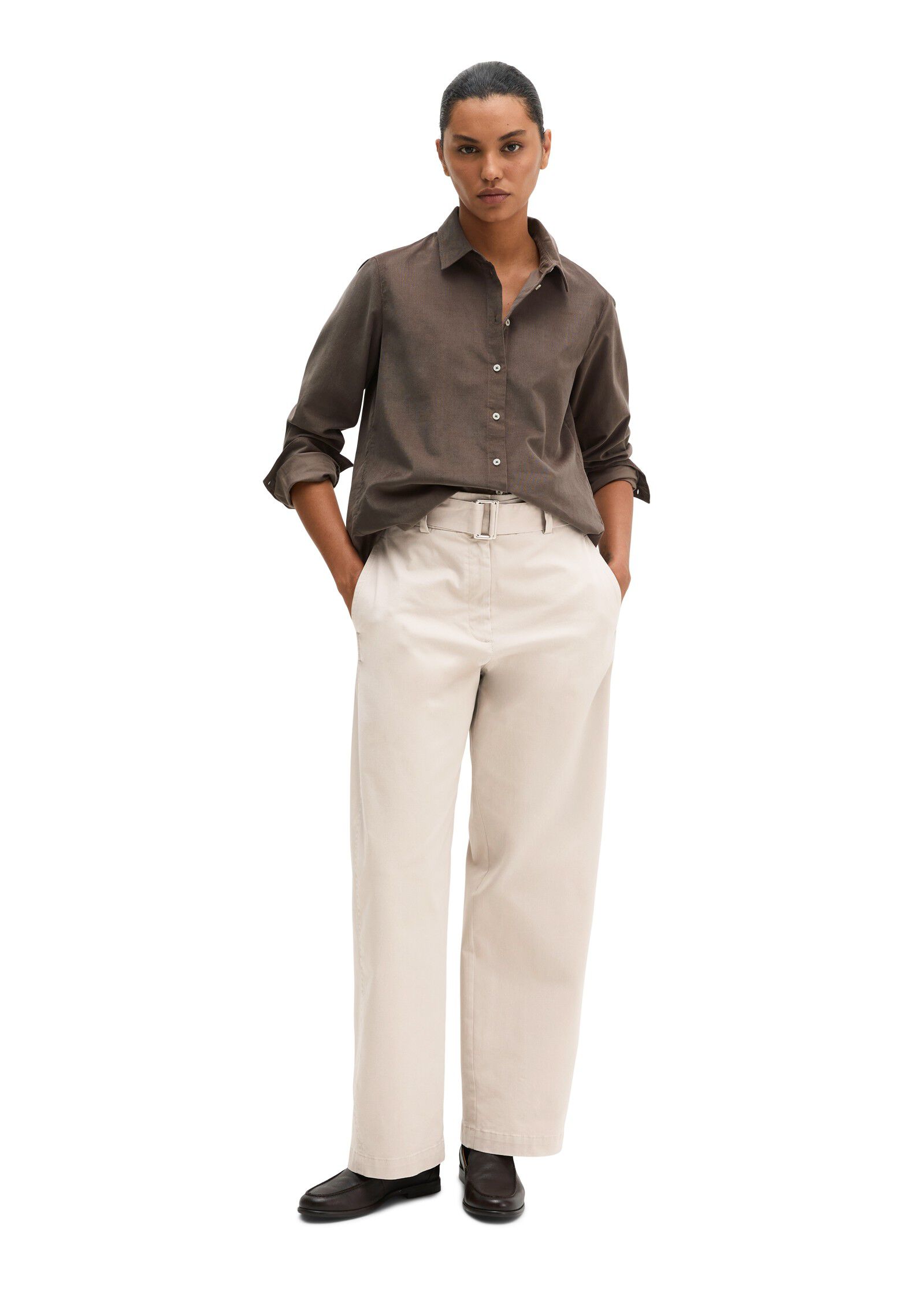 Woven Blouses Longsleeve