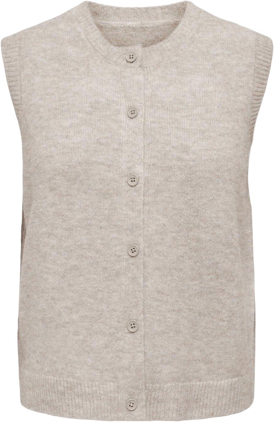 Onlolivia Sl Button Vest Cc Knt