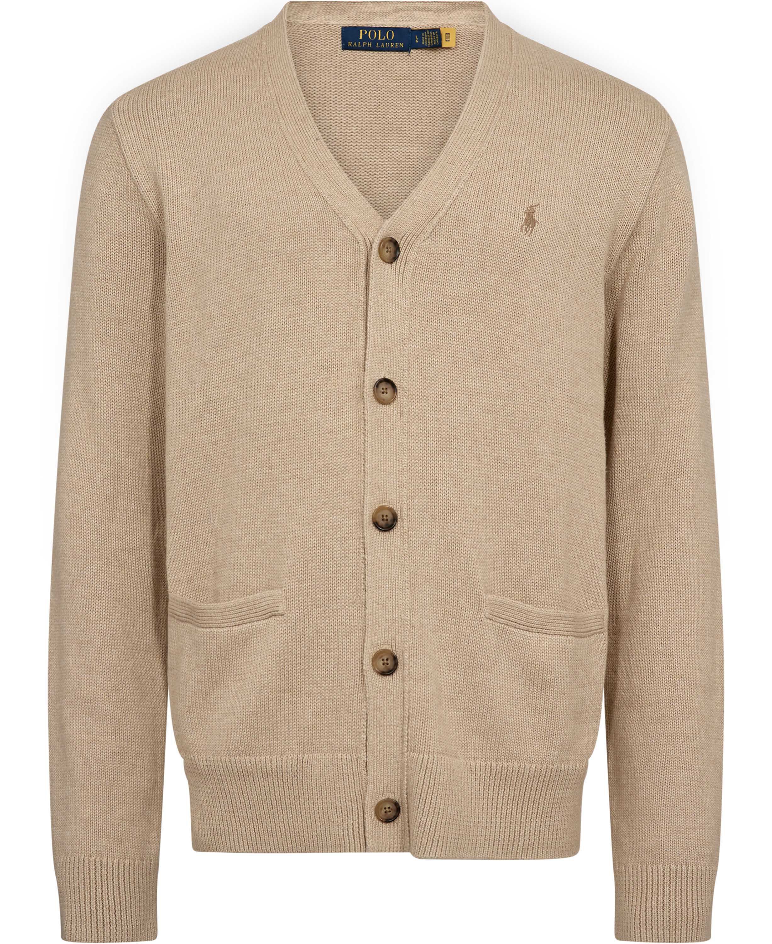 Cotton V-Neck Cardigan