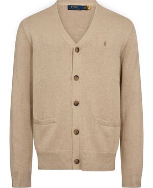 Cotton V-Neck Cardigan
