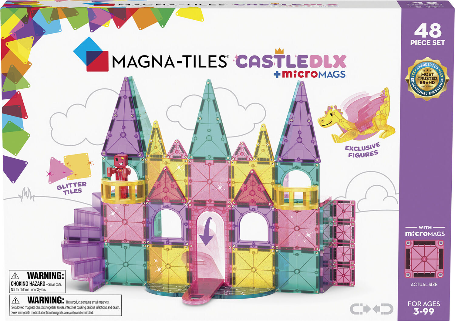 MAGNA-TILES Castle Deluxe