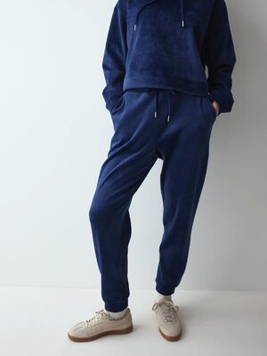 Velour Rib Trousers