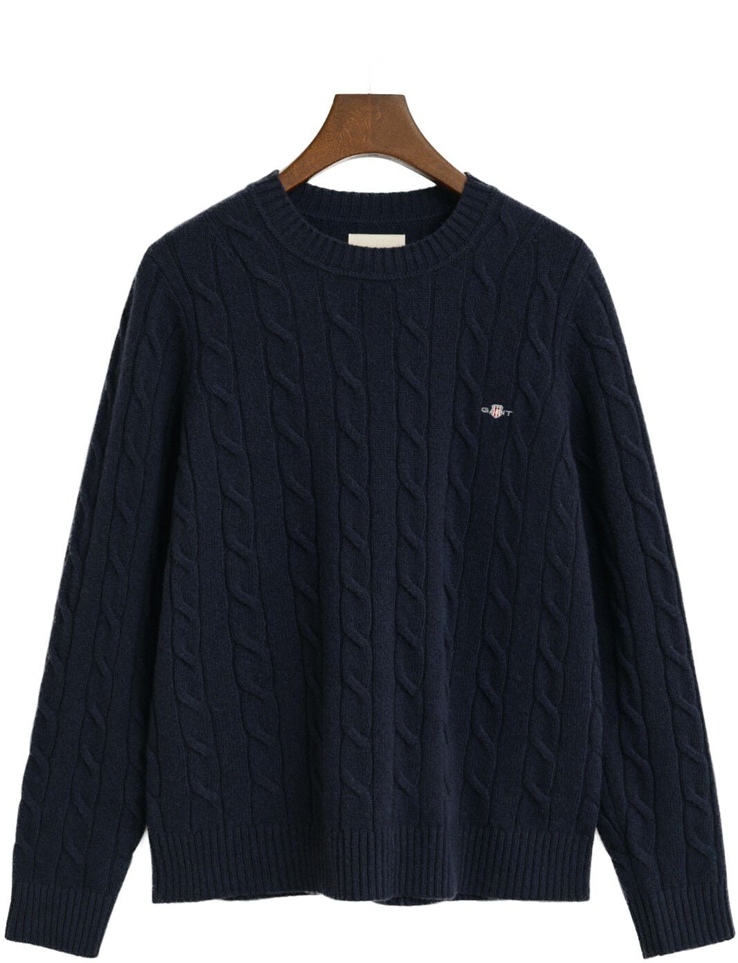 LAMBSWOOL CABLE C-NECK