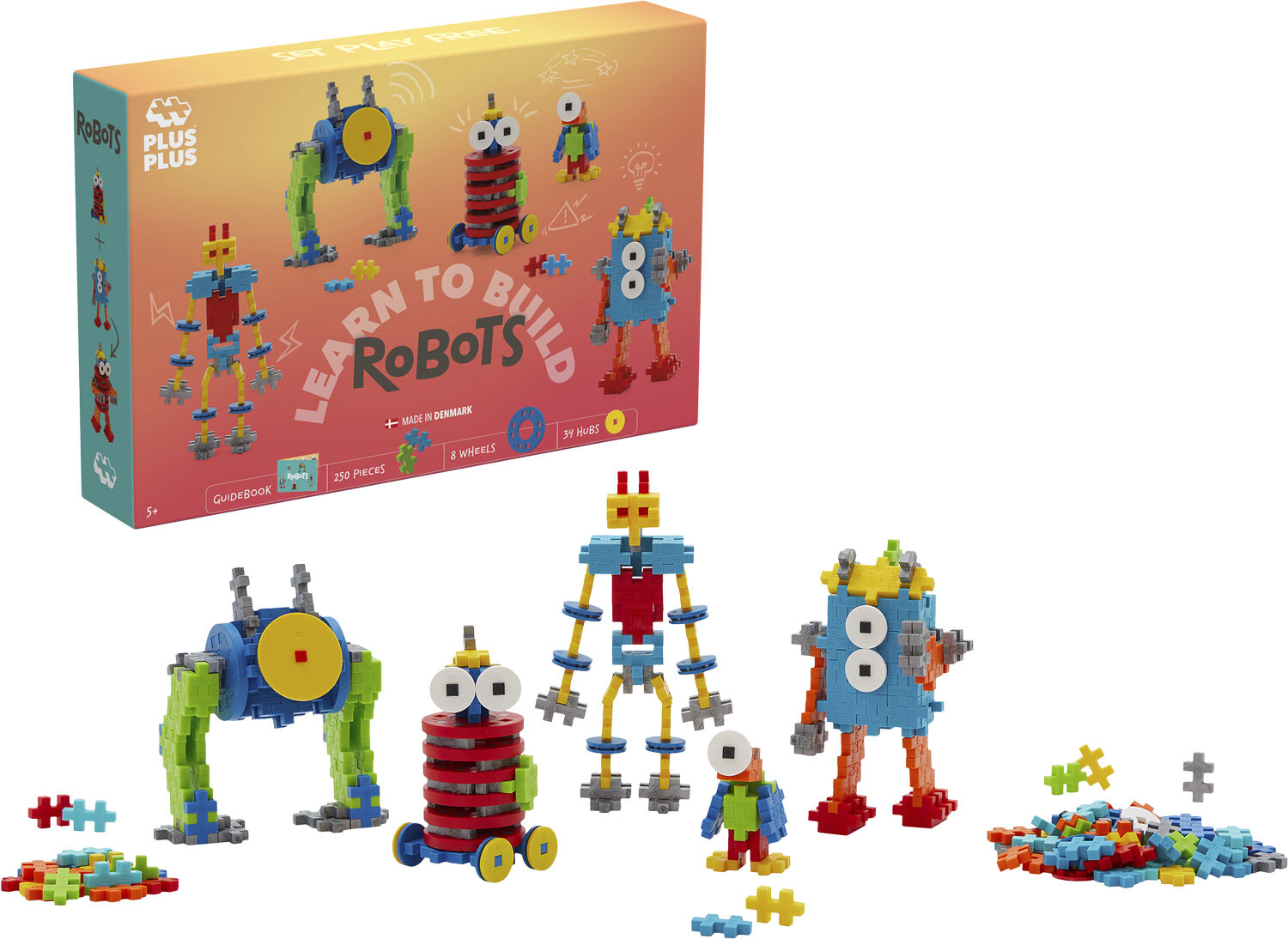 Plus Plus learn to bild Robots