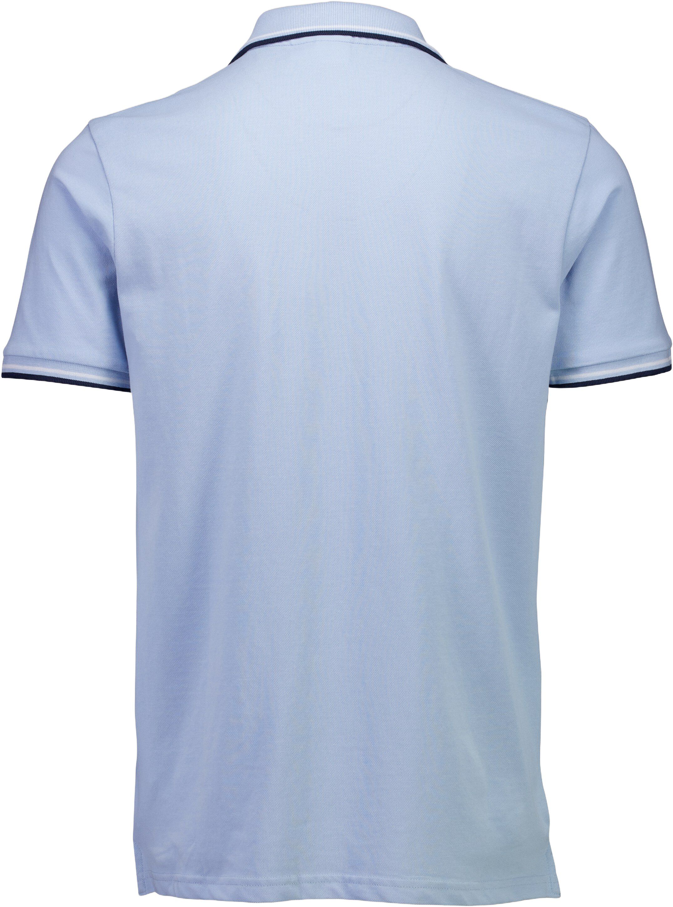 Polo shirt w. zip neck