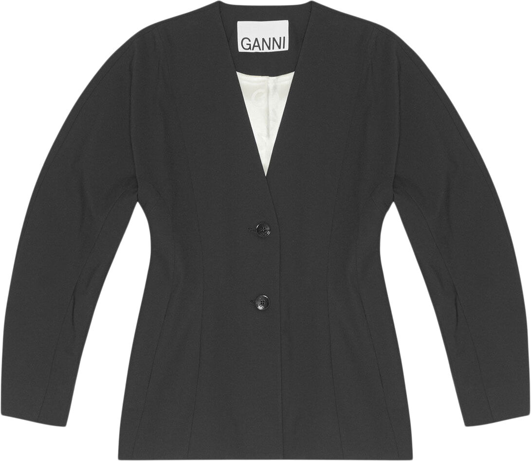 Drapey Melange Fitted Shaped Sleeve