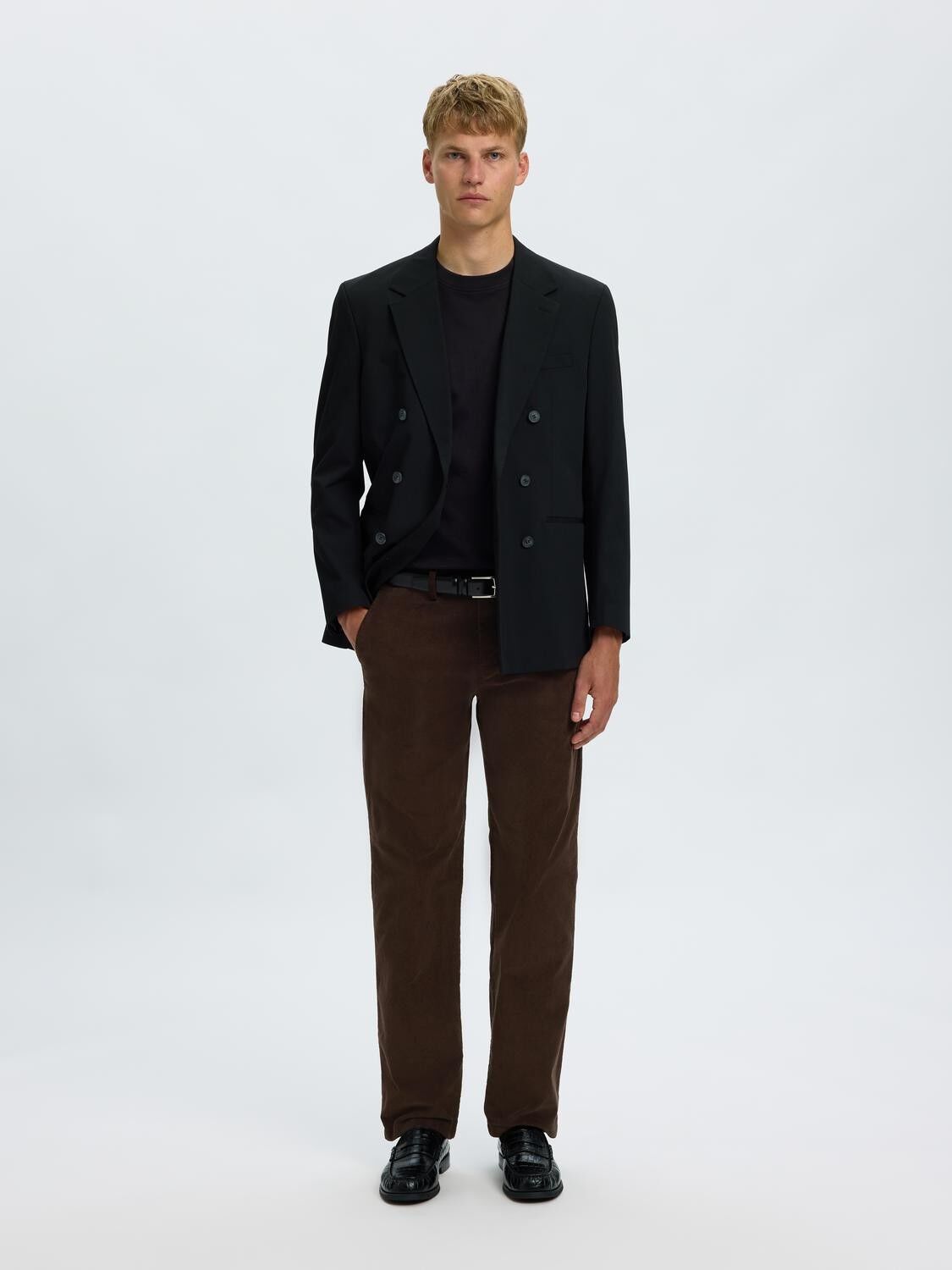 Slm196-Straight Miles Cord Pant Noos