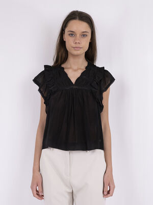 Jayla S Voile Top