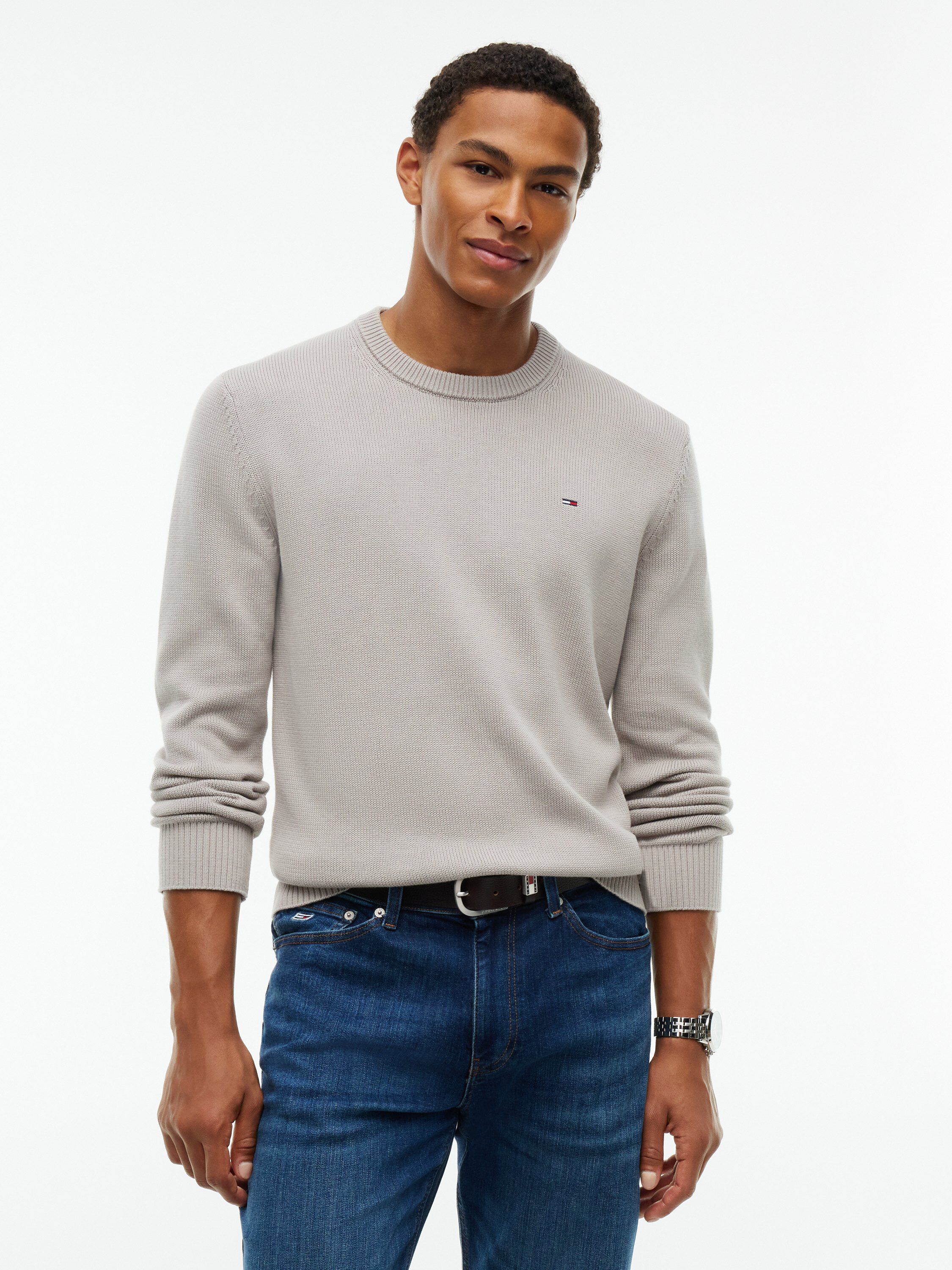 TJM SLIM ESS SWEATER EXT