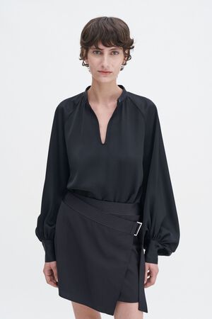 Stand Collar Blouse