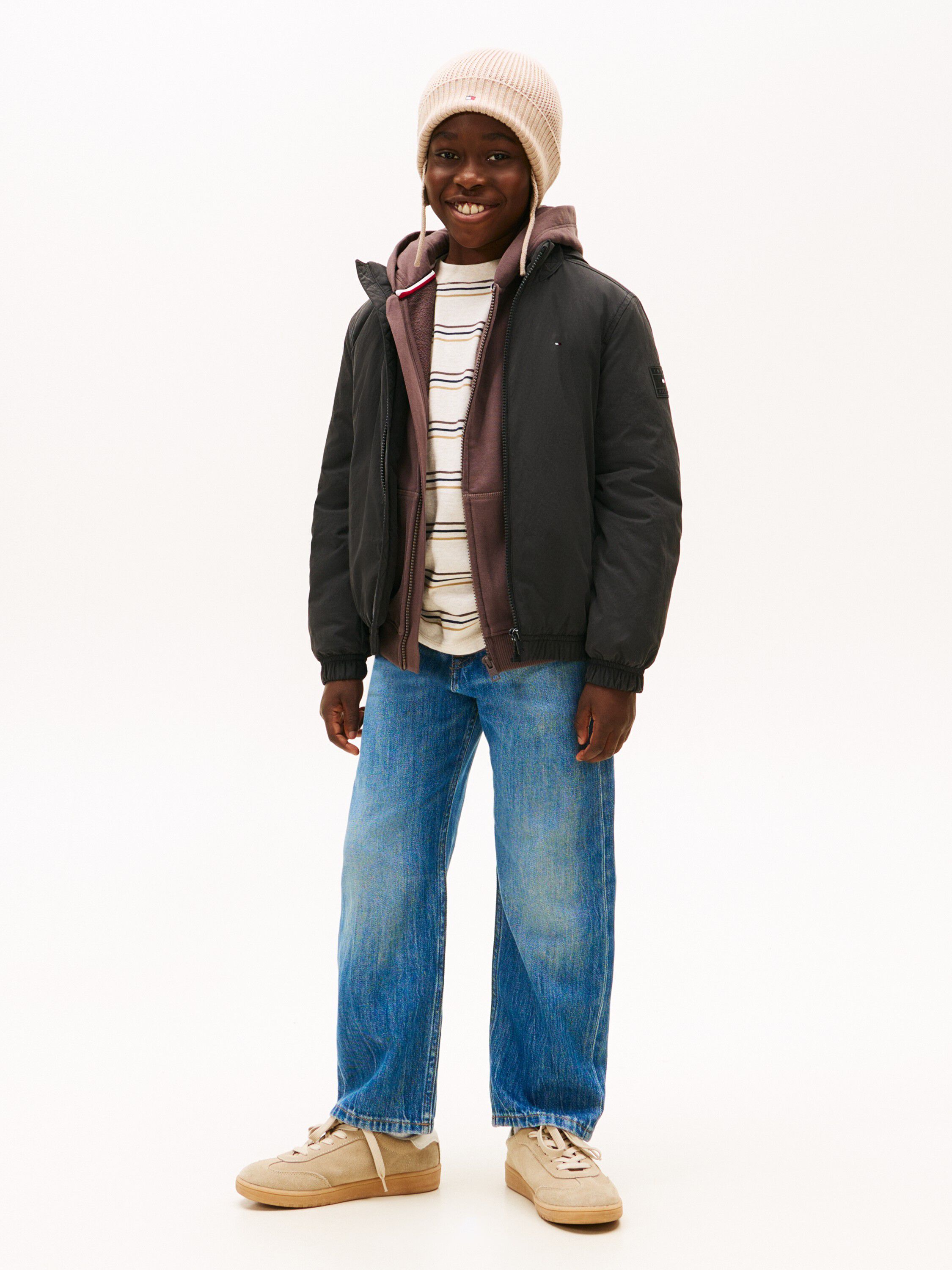 Essential Packable Hood Padded Jacket