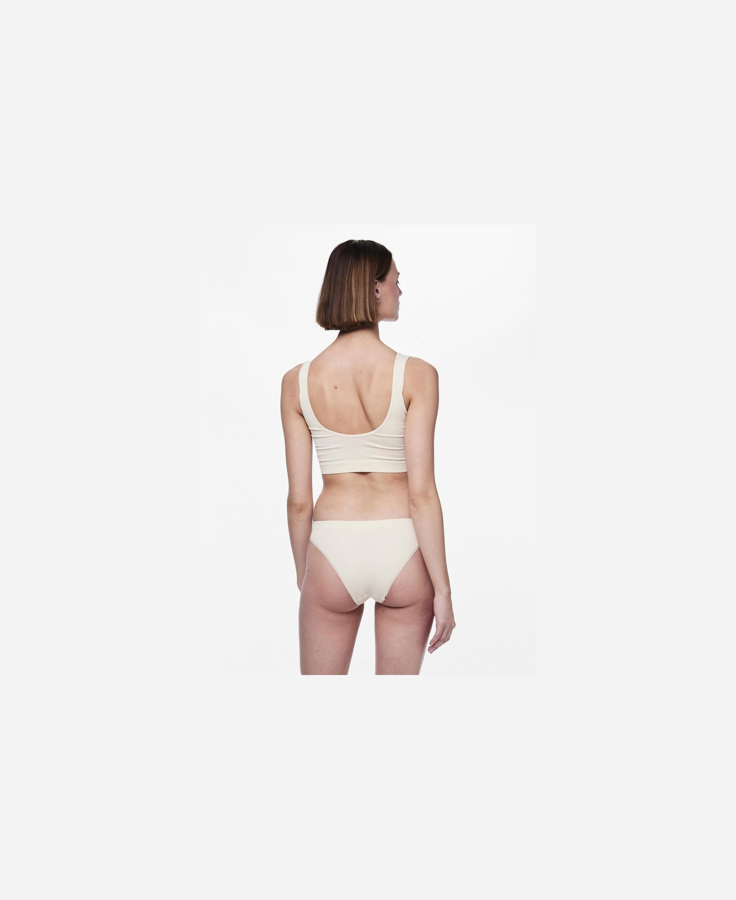 PCSYMMI RIB BRA TOP 2-PACK NOOS BC