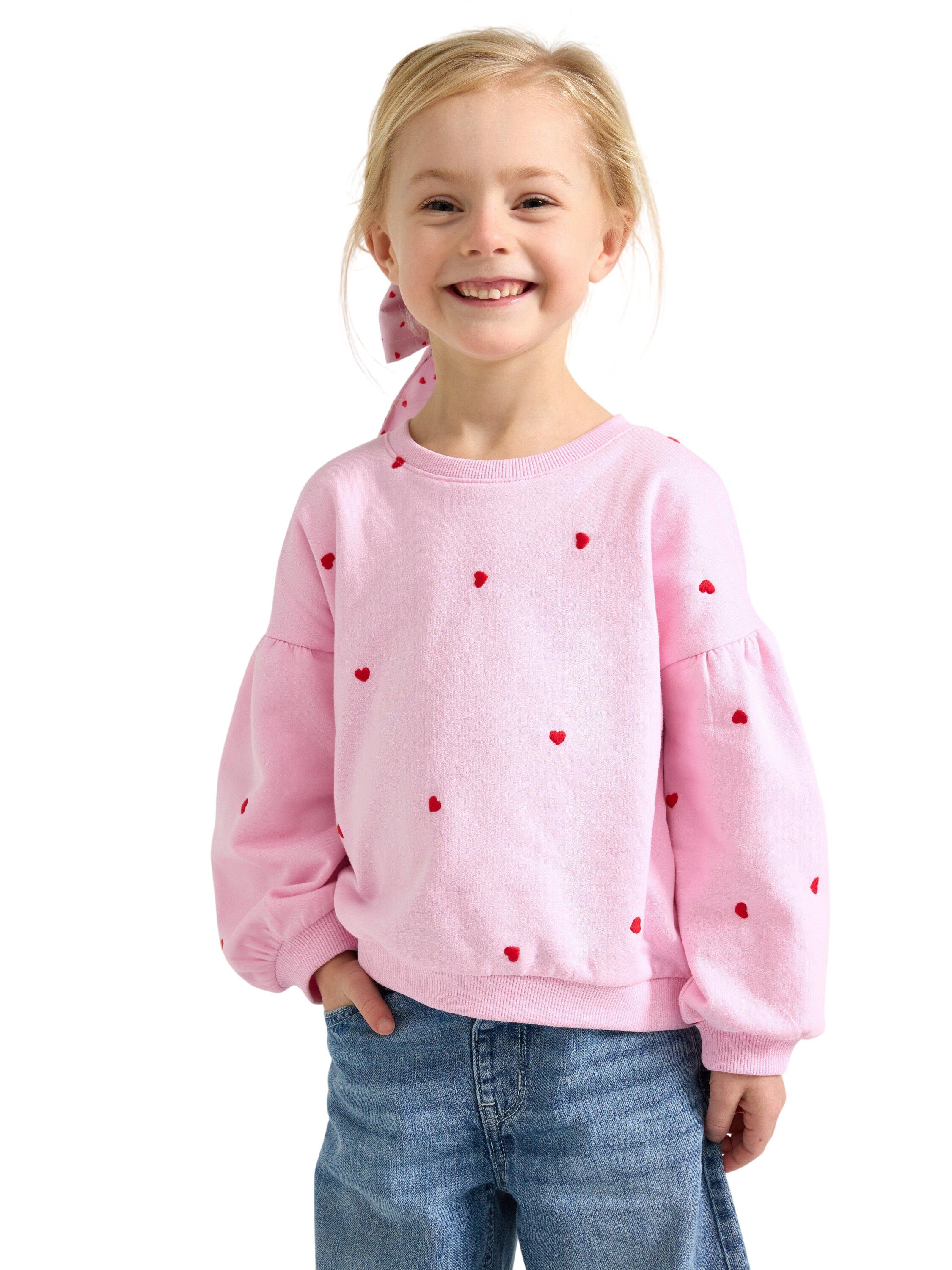 Cotton jumper with a relaxed fit an