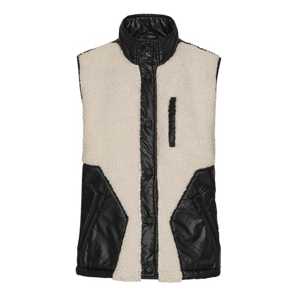 Glacier Fleece Vest - Nero