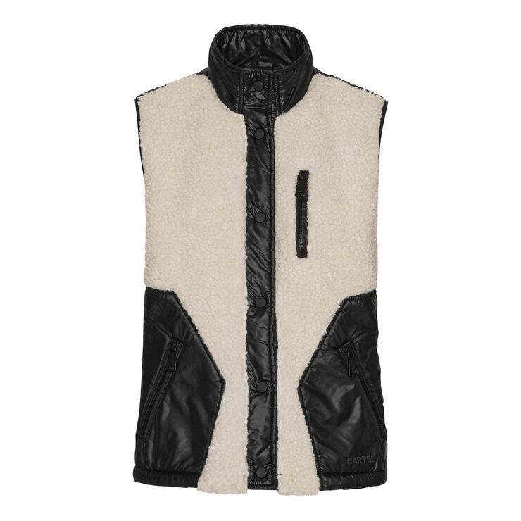 Glacier Fleece Vest - Nero