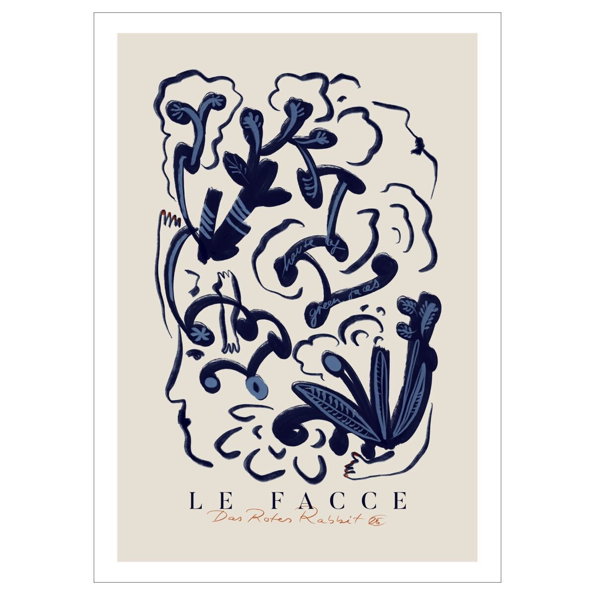 Das Rotes Rabbit - Le Facce - Blue