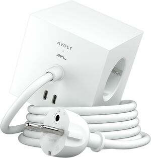 Square 1 - USB-C - 1,8m F EU - Opal White