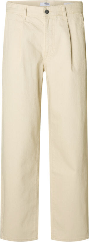 SLH220-LOOSE KOBE PLEAT 5511 ECRU J