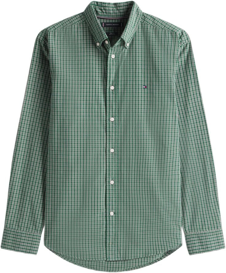 FLEX POPLIN MINI TARTAN RF SHIRT