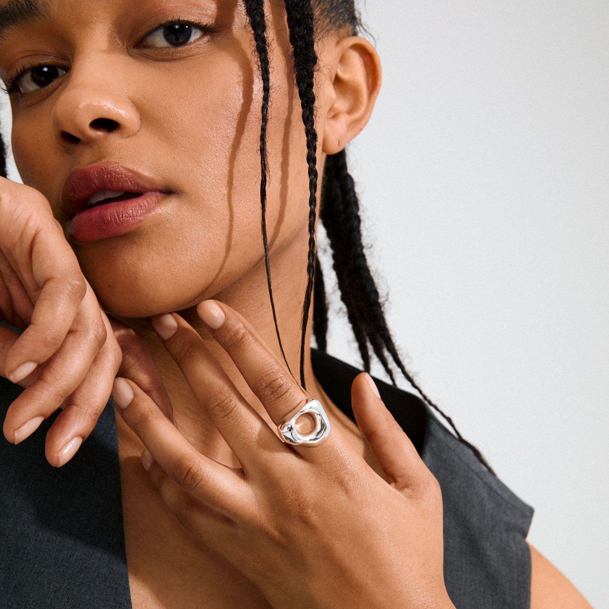 FREE ring silver-plated