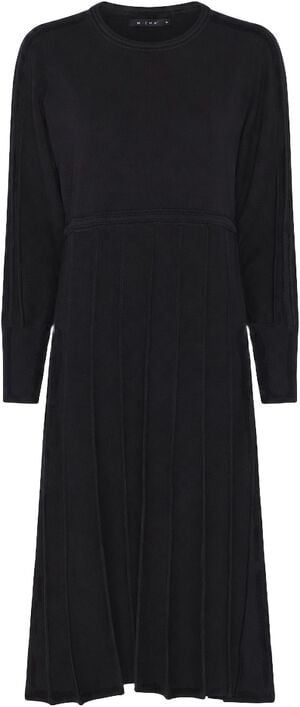 Dress_ Pleat Effect Knit