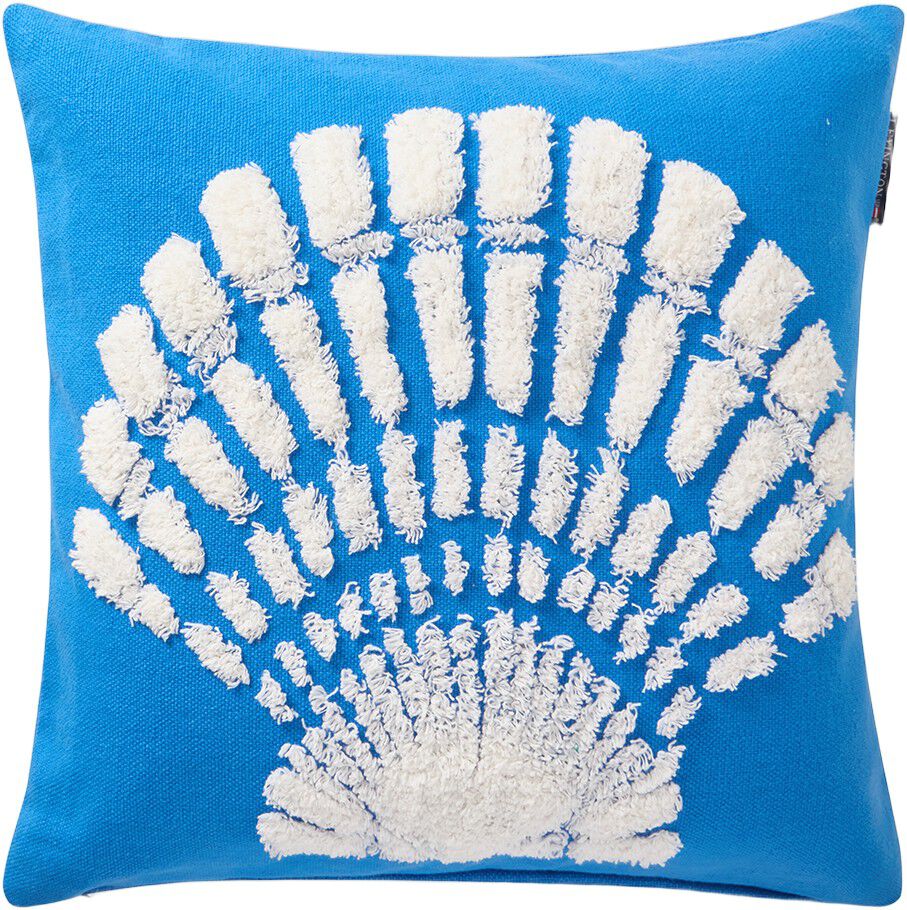 Kuddfodral med tryck i �tervunnen bomull