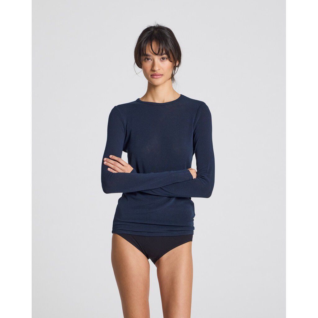 Thyra L/S Wool Top