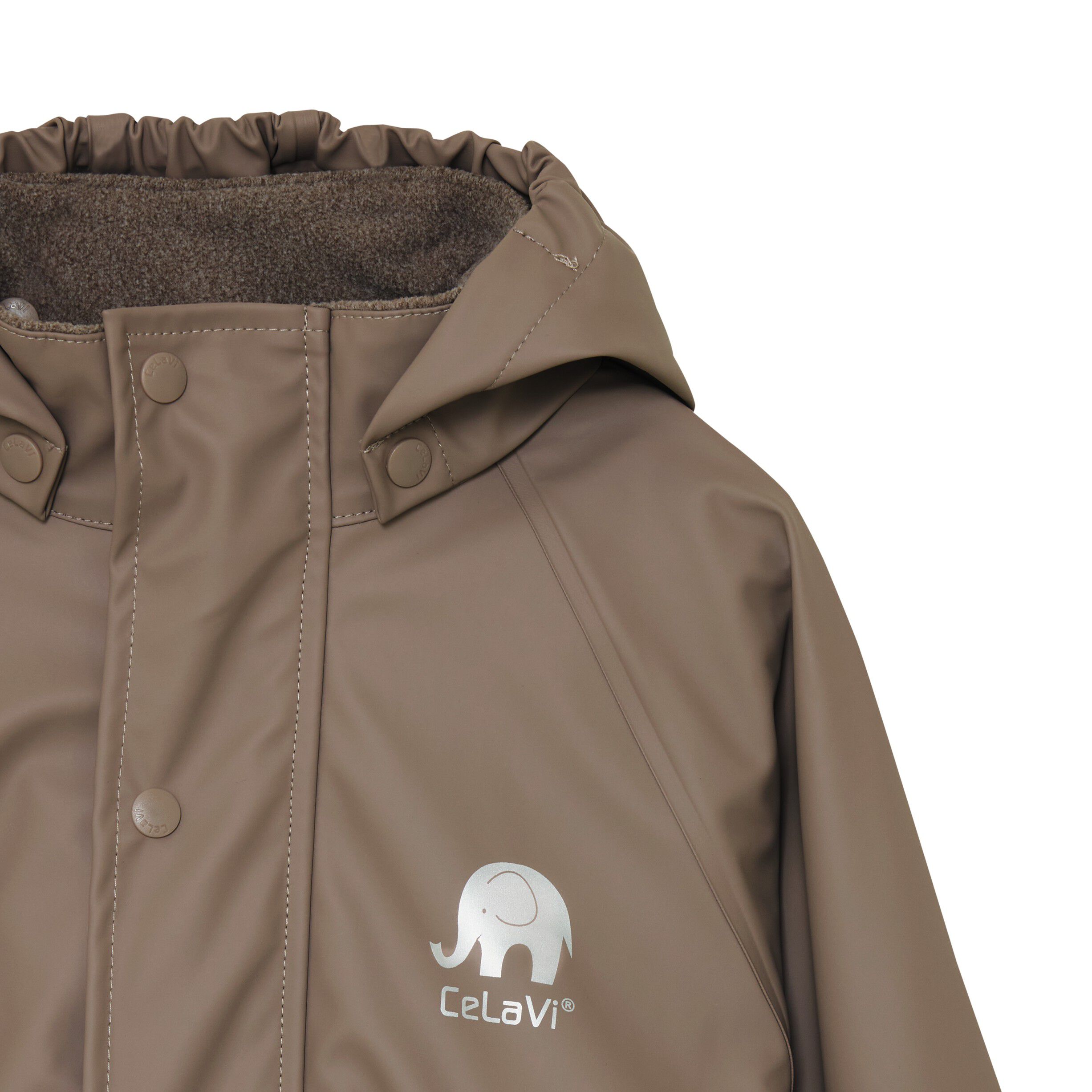 Basic Rainwear Set -Solid Pu