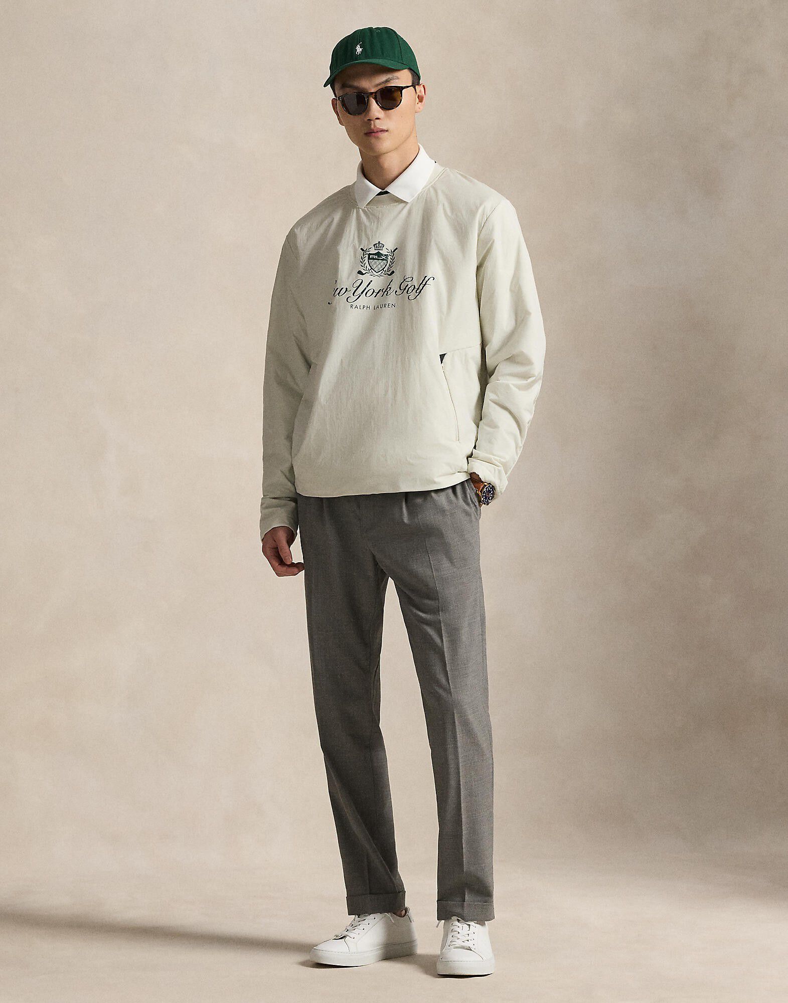 Stretch Hybrid Graphic Pullover