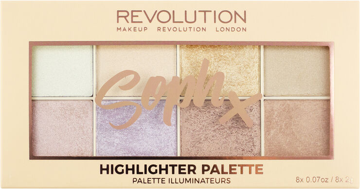 Revolution X Soph Highlighter palette
