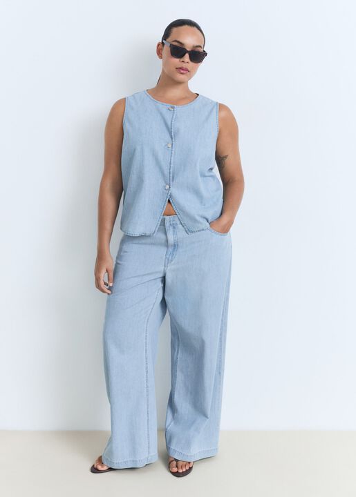 Jeans wide leg