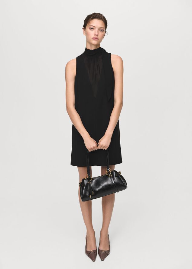 Bow short dress