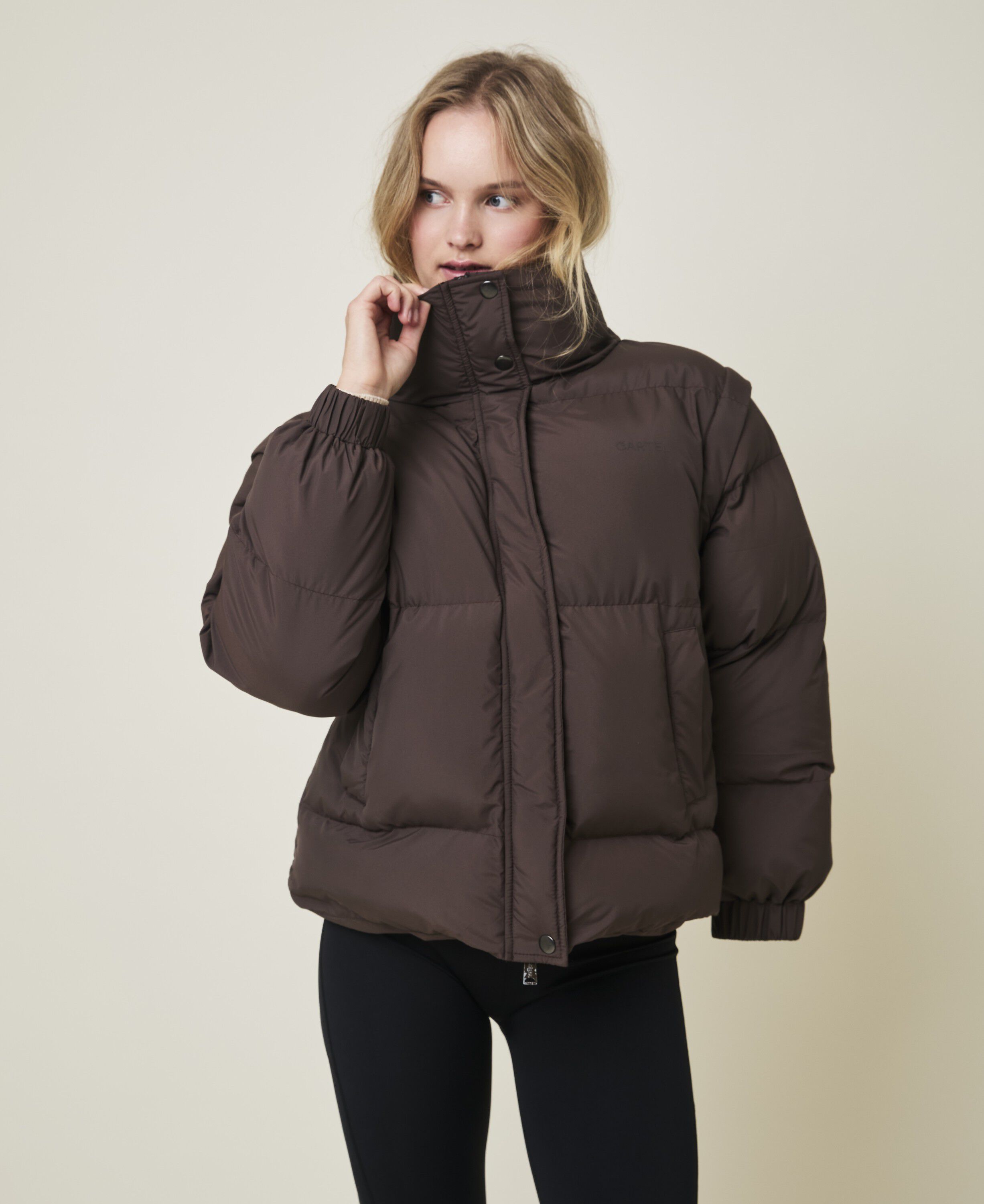 Alpine 2-i-1 Pufferjakke og Vest - Arabica
