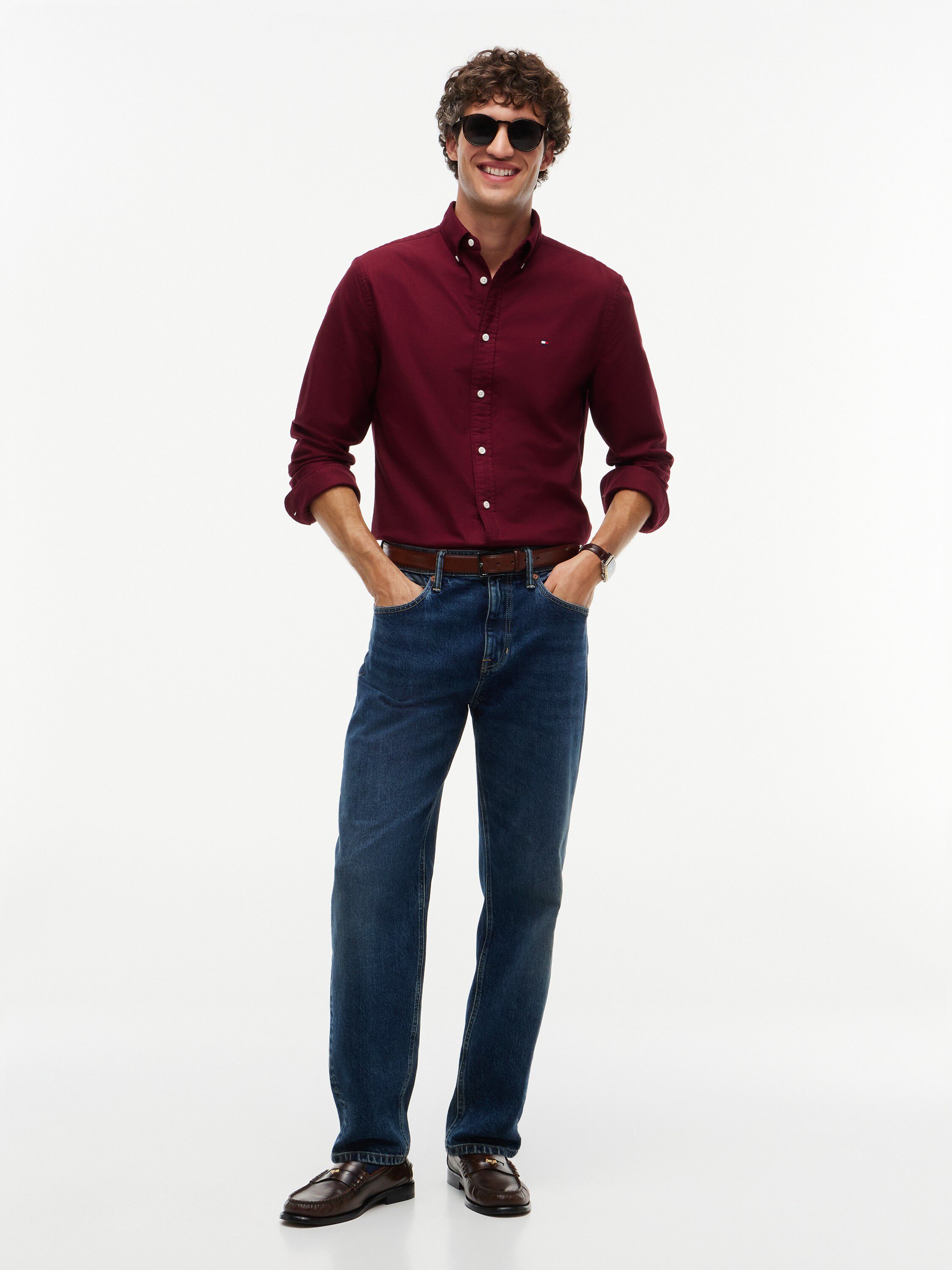Regular Fit Button-Down Oxford Shirt