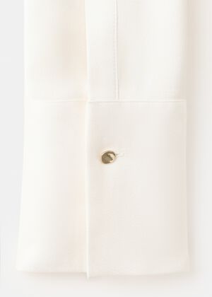 Satin finish flowy shirt